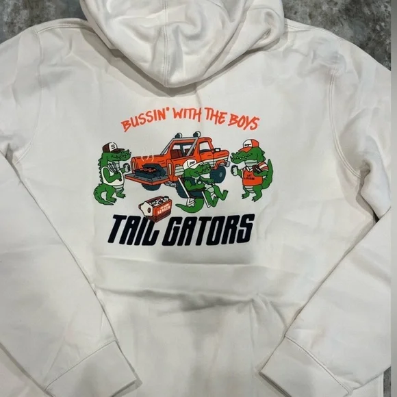 Bussin’ with the Boys Tail Gators Hoodie - Picture 2 of 3
